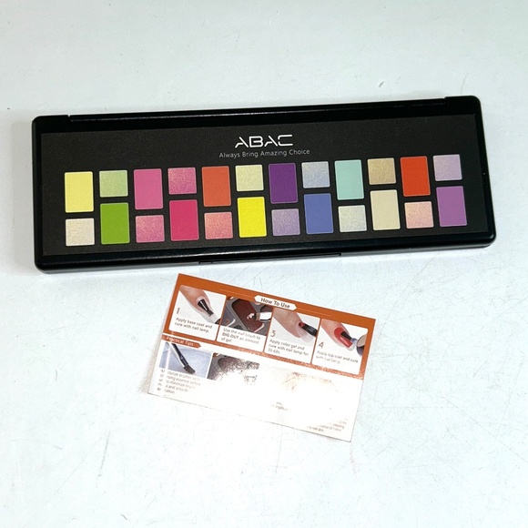 24 Color Solid Gel Nail Pallet Colorful Spring - Picture 10 of 10
